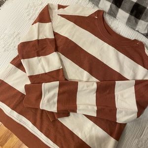 Striped Sweatshirt - So cute!!
